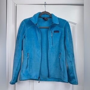 Patagonia R2 Regulator full-zip fleece jacket in blue size XS